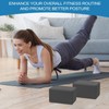 Pilates Block, 2x Exercise Blocks for Working out, Slip-Resistant EVA