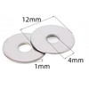 NACX M4 x 12mm x 1mm Stainless Steel Fender Washers