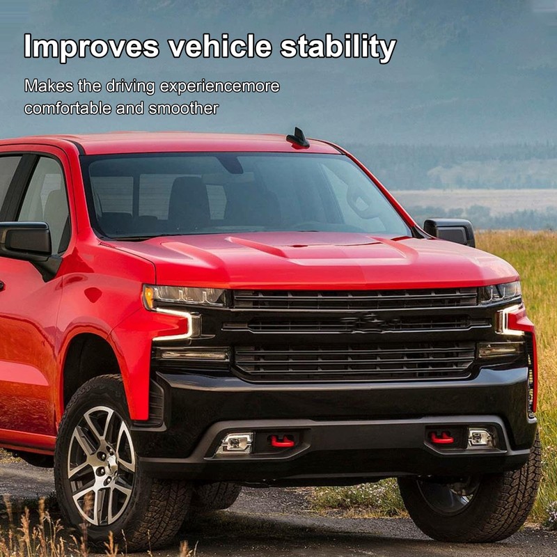 Yukauto Front Bump Stops Fit for Chevy 2011-2021 Silverado/Sierra 2500