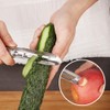 3PCS Potato Peeler, Vegetable Peeler, Orange Citrus Peeler, Ergonomic Non-Slip