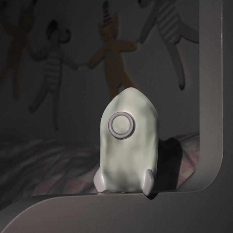 Reer Lumilu Sweet Dreams Rocket, Cute Rocket Night Light, Great