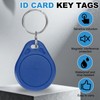 PATIKIL 10 Pack 13.56MHz CUID Rewritable Smart Key Fob Duplicates