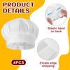 Bunnycool 4 Sets Kids Apron and Chef Hat Set Toddler