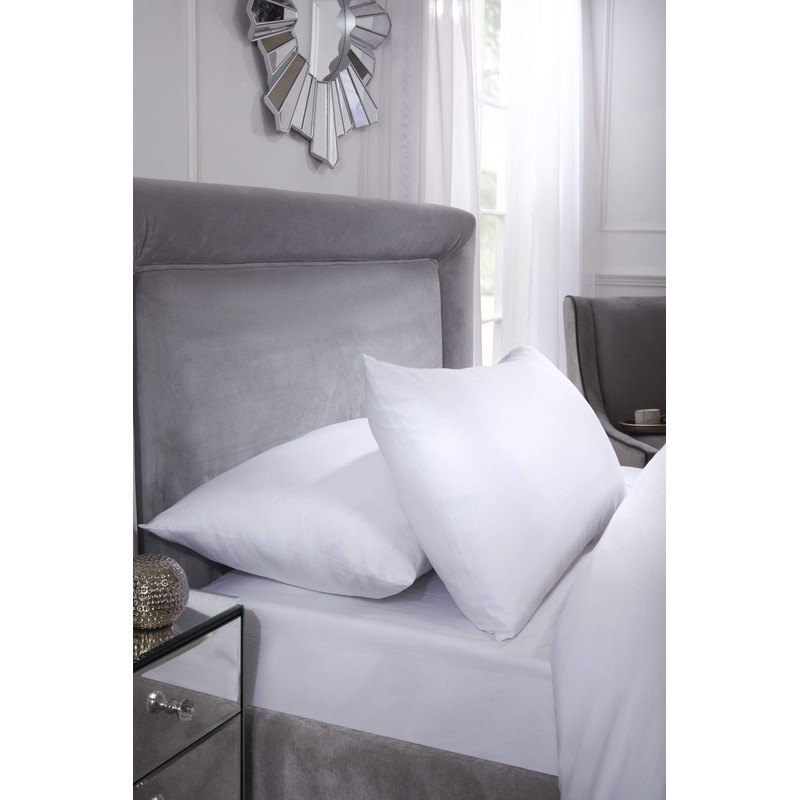 400 Thread Count Cotton - Pillowcase Pair in White