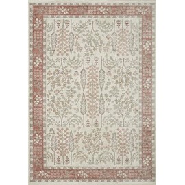 Loloi Rifle Paper Co Holland Rust 2'-3" x 3'-9" Accent Rug