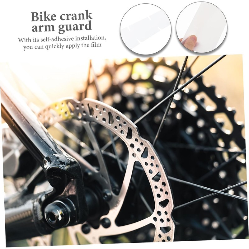 GANAZONO Protector de Biela para Bicicleta de Carretera Todo Terreno,