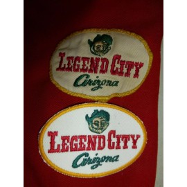 Legend City band uniform patch made from original Iron-on Quality reproduction