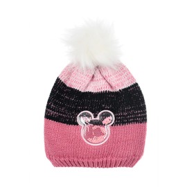 Winter Hat with Characters for Sissy Minnie Mouse (52, CAPMIN VH4075 PINK)
