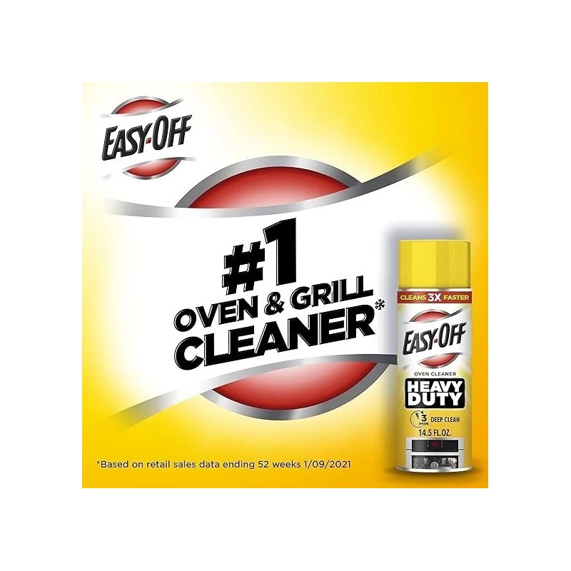 N/A Easy Off Heavy Duty Oven Cleaner, Cuts Grease &
