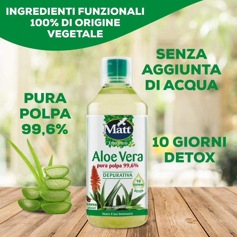 Matt - FITOSUCCO DI ALOEVERA - 500 ML