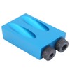 14Pcs Oblique Drill Hole Locator Set 15° Angle Durable Woodworking