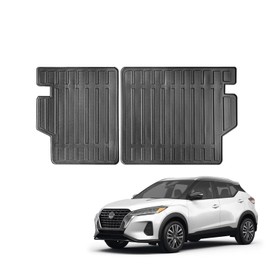 Yonugli for 2018-2024 Nissan Kicks Rear Sear Backrest Mats All Weather TPE Rubber Protection Mat for Nissan Kicks Accessories