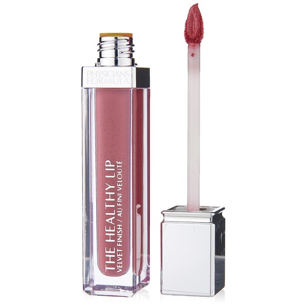 Physicians Formula - The Healthy Lip Velvet Liquid Lipstick - Long-Lasting Liquid Lipstick, Creamy Formula with Avocado Oil, Vitamin A and E, Hyaluronic Acid, Anti-Ageing Peptides - Berry Healthy