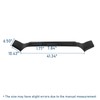 u-Box Hood Protector for Toyota Tacoma 2016-2023 | Matte Black
