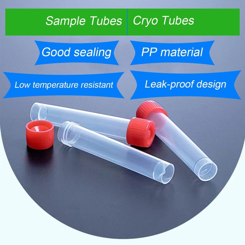 30ml Plastic Small Vials with Screw Caps Sample Tubes,PP Material,