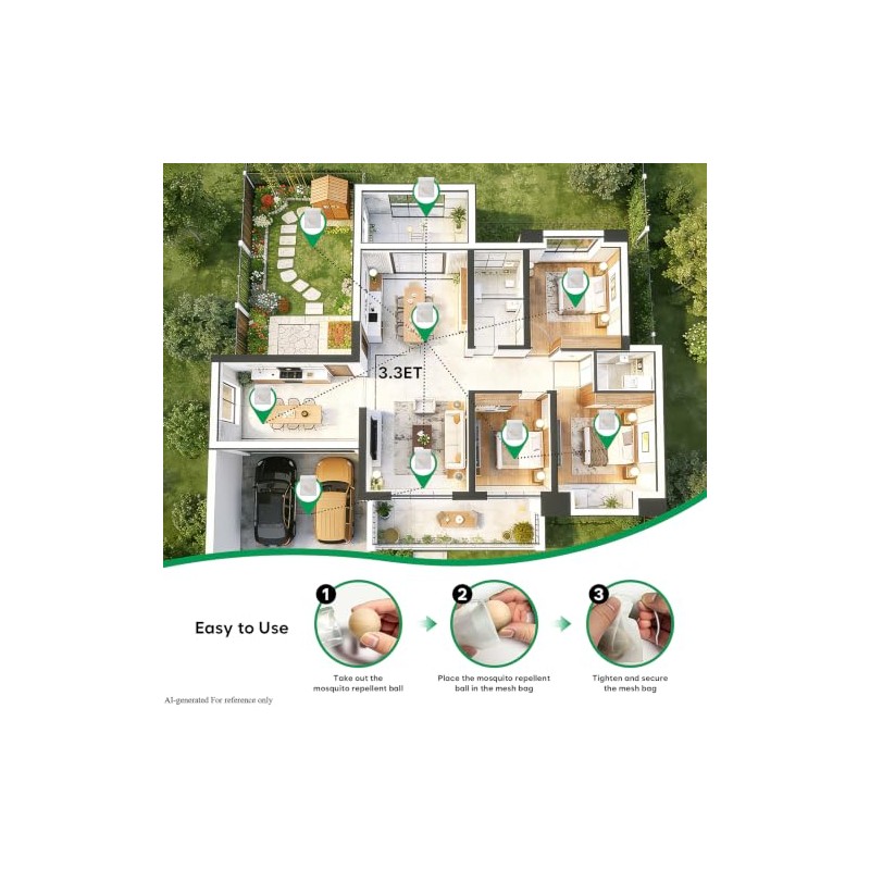 36-Pack Natural Peppermint Mouse Repellent Pouches