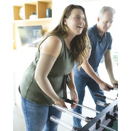 mediven Harmony 30-40 mmHg Lymphedema Compression Arm Sleeve Sand IV