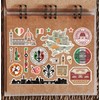 A5 Sticker Sheet Florence Landmarks Vinyl Stickers - Italy Italian