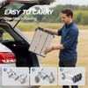 Loyoda Folding Work Platform for Adults, Aluminum Foldable Step Stool