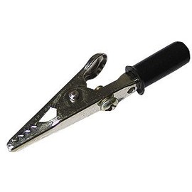 Black Crocodile Clip 55mm 1 Handle Insulated