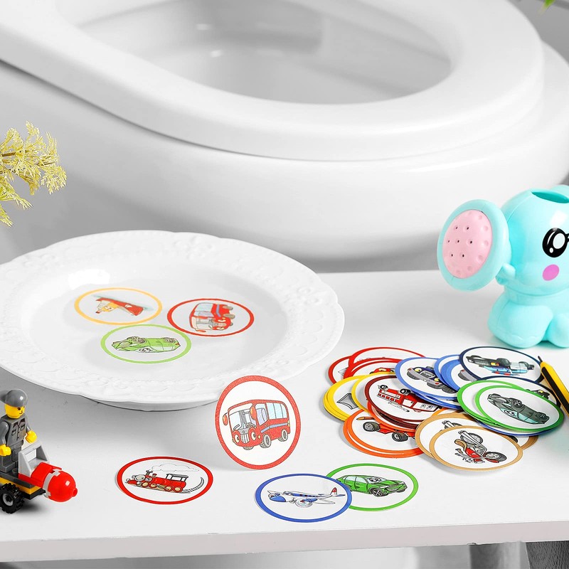 Chinco 120 Pcs Pee Targets for Boys Training Toilet Tinkle