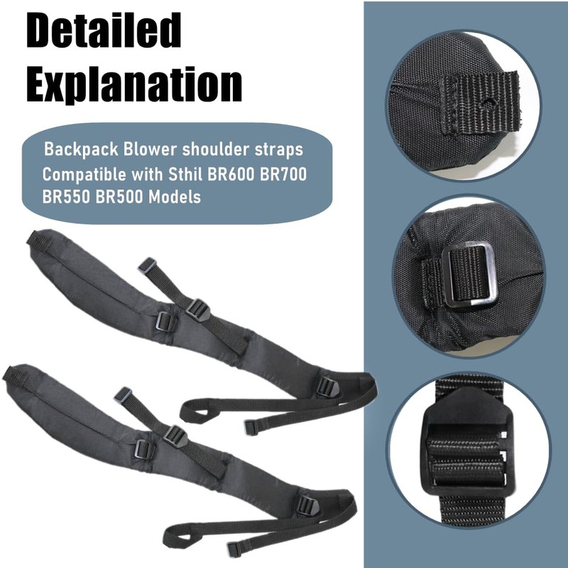 Gewxgzo br600 br700 br500 Shoulder Straps Fit for Sthil Blower