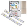 2Pcs Refrigerator LED Light Board White Eyes Friendly Freezer LED