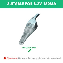 for Black and Decker Charger Base, Mrgru Replacement Charger for HNVC215B12AEV HNVC215B10 Compatible with Black and Decker Dustbuster Handheld Cordless Vacuum Cleaner P/N N598005 / N614790