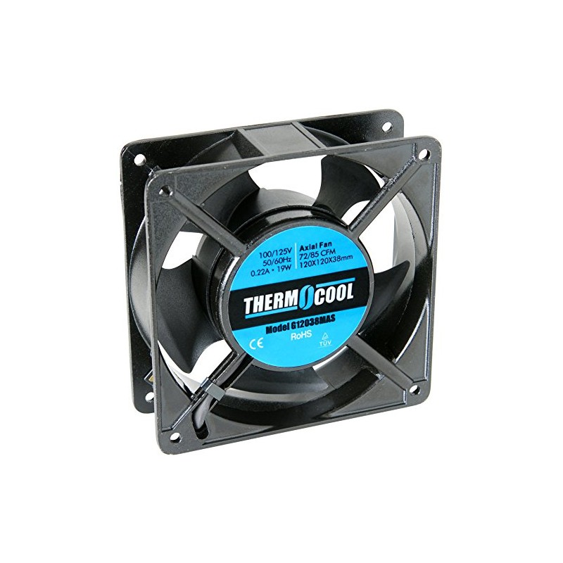 Thermocool Axial Cooling Fan 110V 72CFM 4.72" X 4.72"