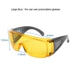 LaneTop Shooting Glasses Over Eyeglasses Anti Fog Eye Protection for