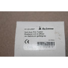 Benedict NEW Benedict Emergency Stop Shut-Off Button B1PR02J