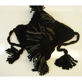 NA Quality Milliner Free Authority Industry MoHawk Gray Winter Toque/Beanie Cap/Hat