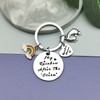 Vadaka Mom to Be Gift Keyring New Mommy Keychain Rainbow