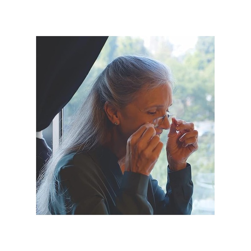 ThinOptics Readers Rectangular Reading Glasses, 3 Pack-Black, Clear, Blue, 44mm