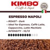Kimbo Espresso Napoli Ground Coffee | Dark Roast | Intense