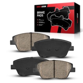 Torchbeam Front Disc Ceramic Brake Pads Kit Fits2011-2014 Hyundai Sonata, 2011-2016 Kia Optima 2.4L, 2015 Hyundai Sonata 2.4L, 4pcs Automotive Replacement Brake Pads,D1444