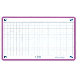 Oxford Flash 2.0 Flashcards A7 75 x 125 mm Squared 5 mm Light Purple Pack of 80