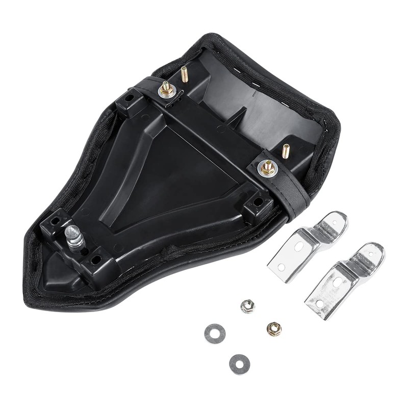 Rear Passenger Seat Pad Pillion PU Leather Fit For DUCATI