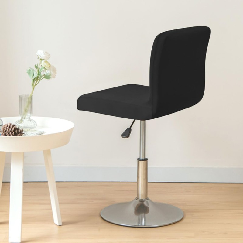 Bifaunvogel Bar Stool Cover with Back Waterproof Dining Room Square