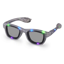FlashingBlinkyLights Multicolor Cool Shades Light Up LED Party Sunglasses