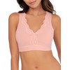 Fruit of the Loom Women's Full Coverage Wireless Cotton Bralette,