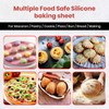 Silicone Baking Mat, 2 Pack, Reusable Extra Thick Nonstick, Non-slip
