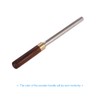 Guitar Fret Dressing Metal File with 3 Size Edges Wooden