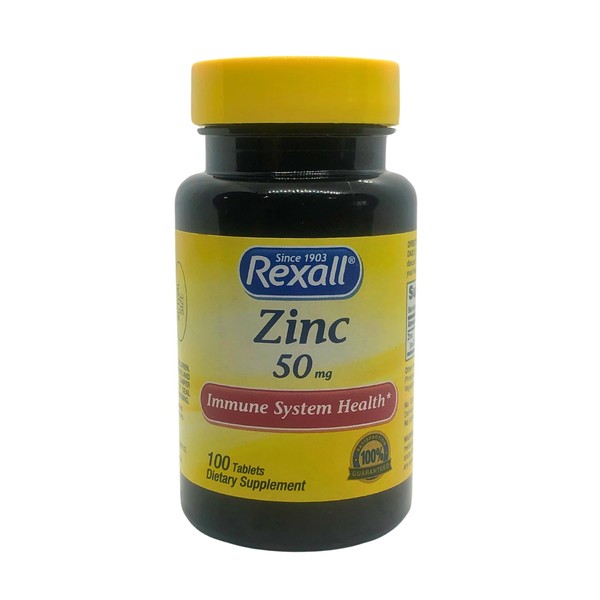 Rexall Zinc 50mg - 100 Tablets