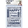 Crafter's Companion Embossing On Your Birthday S-MEN-EF5-BIR