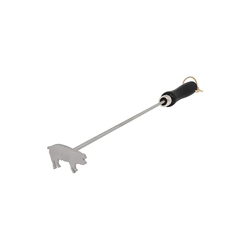 BBQ Fans Pig Branding Iron for Steak, Buns, Wood &