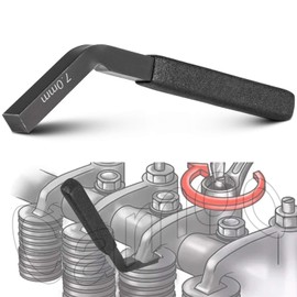 Camoo 3163530 Engine Brake Adjustment Tools 7MM for Cummins ISX Engine Jake Brake Feeler Gauge (7MM - 3163530)