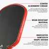 PICKLETECH Pickleball Paddle Edge Protection Tape with Logo- Paddle Head