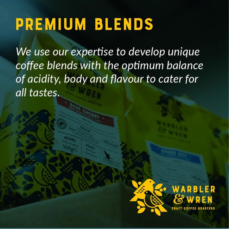 Warbler & Wren Bare Cherry Coffee Beans – 100% Arabica,