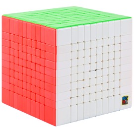 BroMoCube Moyu Meilong 10x10 Speed Cube Stickerless MFJS MeiLong Puzzle Cube 10x10x10 Magic Cube Gift Toys